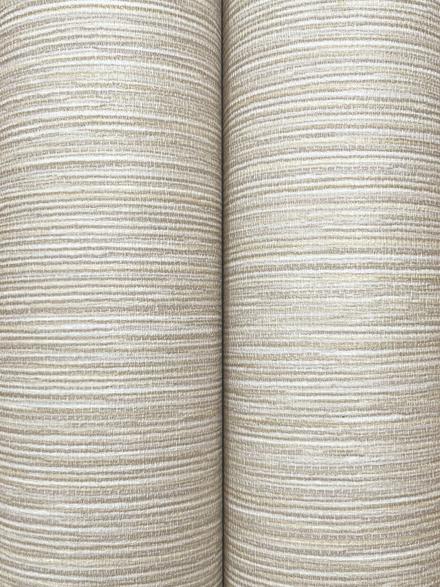 York Wallcoverings UW1069N Oasis Brass Faux Grasscloth Wallp