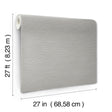 York Wallcoverings UW1070N Oasis Grey Faux Grasscloth Wallpa