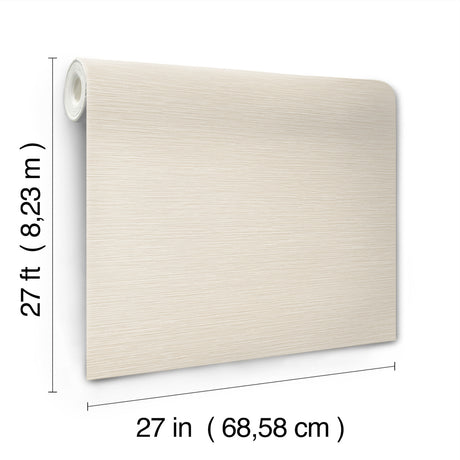 York Wallcoverings UW1073N Oasis Dove Faux Grasscloth Wallpa