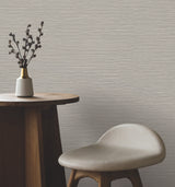 York Wallcoverings UW1075N Oasis Brown Faux Grasscloth Wallp