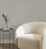 York Wallcoverings UW1075N Oasis Brown Faux Grasscloth Wallp