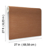 York Wallcoverings UW1076N Oasis Rust Faux Grasscloth Wallpa