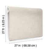 York Wallcoverings UW1079N Artisan Stone Light Grey Texture 