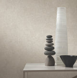 York Wallcoverings UW1079N Artisan Stone Light Grey Texture 