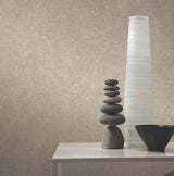 York Wallcoverings UW1080N Artisan Stone Beige Texture Wallp
