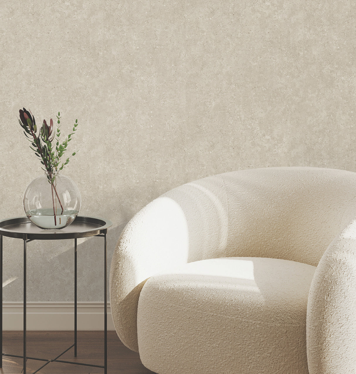 York Wallcoverings UW1080N Artisan Stone Beige Texture Wallp