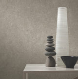 York Wallcoverings UW1081N Artisan Stone Taupe Texture Wallp