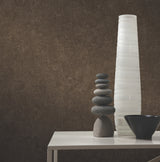 York Wallcoverings UW1082N Artisan Stone Coffee Texture Wall