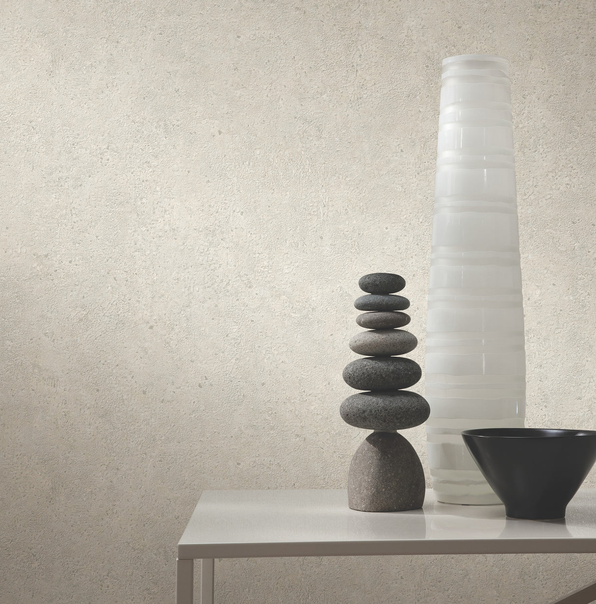 York Wallcoverings UW1083N Artisan Stone Dove Texture Wallpa