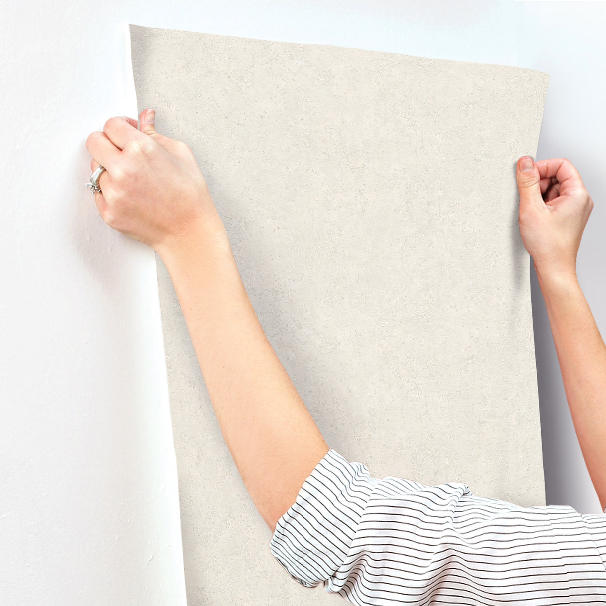 York Wallcoverings UW1083N Artisan Stone Dove Texture Wallpa
