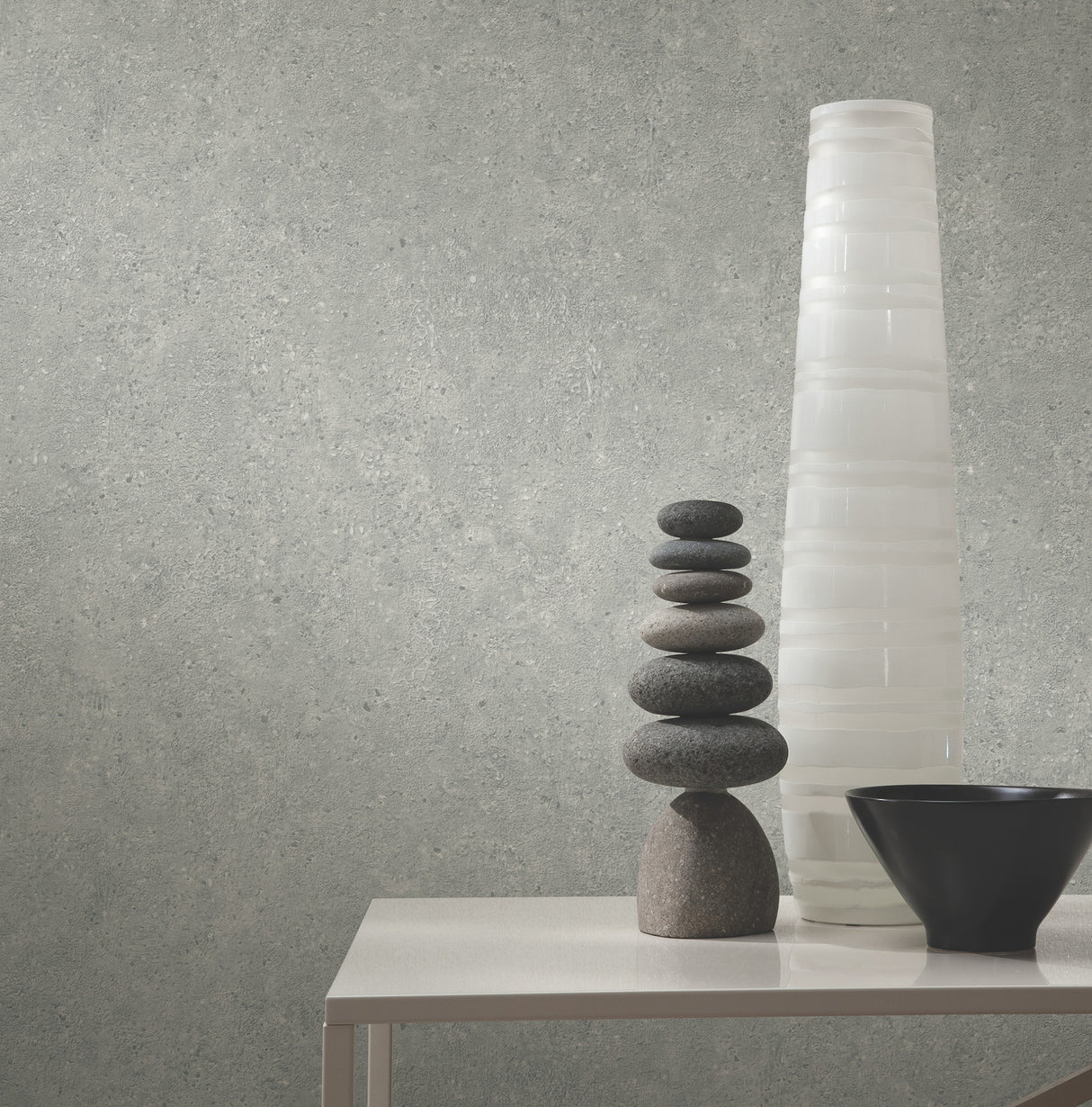 York Wallcoverings UW1085N Artisan Stone Sterling Texture Wa