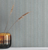 York Wallcoverings UW1091N Line In The Sand Light Blue Woven