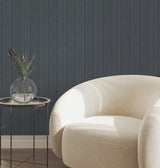 York Wallcoverings UW1092N Line In The Sand Indigo Woven Str