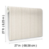 York Wallcoverings UW1093N Line In The Sand Off-White Woven 