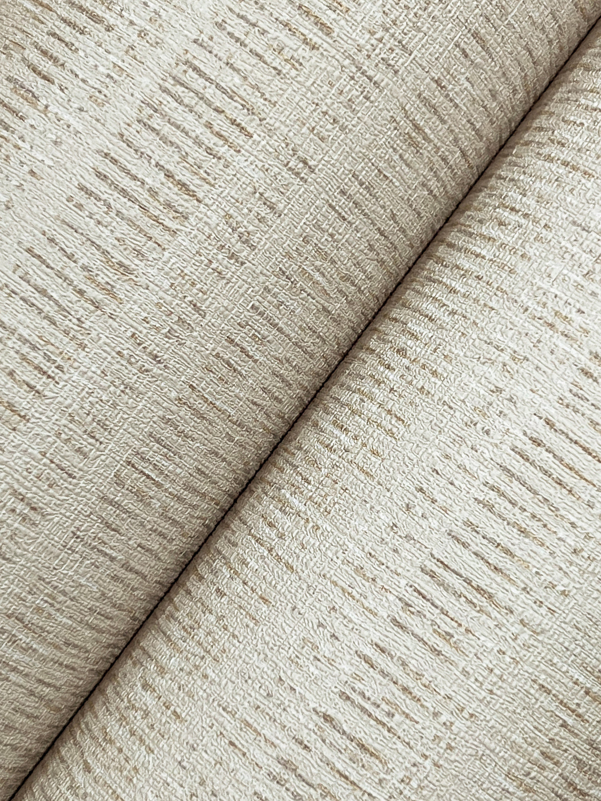 York Wallcoverings UW1094N Line In The Sand Ash Woven Stripe
