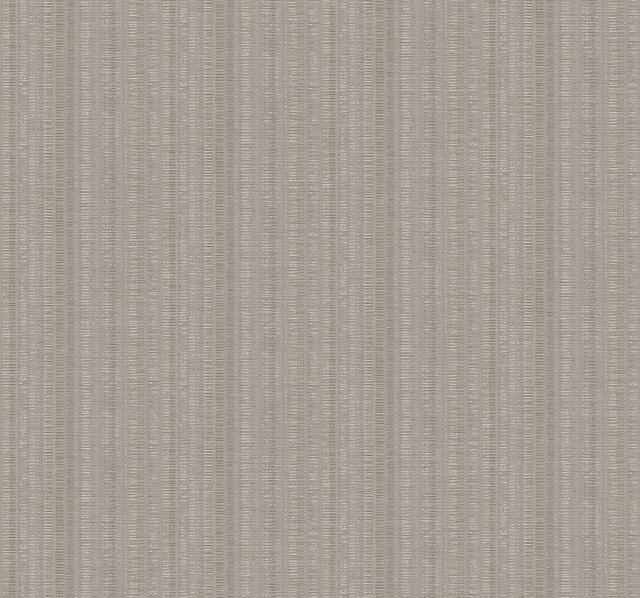York Wallcoverings UW1095N Line In The Sand Taupe Woven Stri