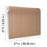 York Wallcoverings UW1096N Line In The Sand Salmon Woven Str