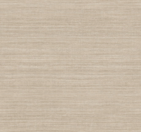 York Wallcoverings UW1101N Silk Essence Khaki Faux Fabric Wa