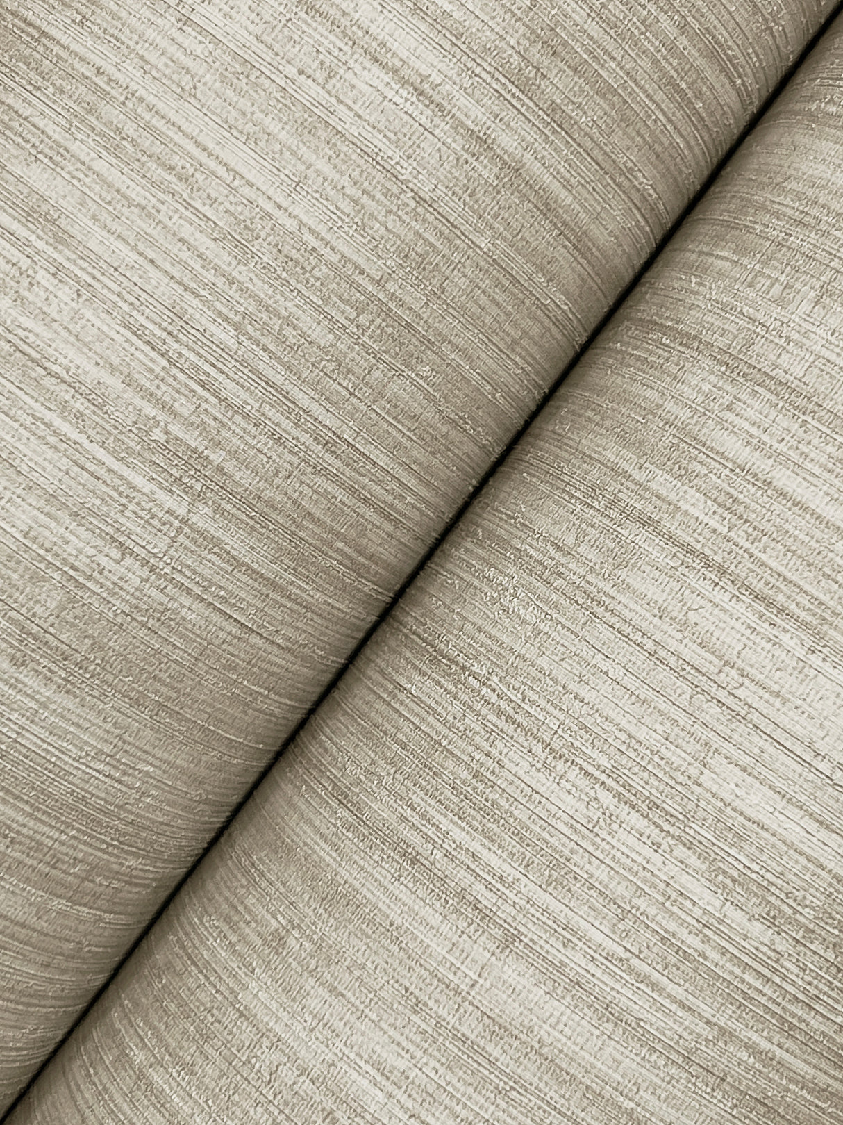 York Wallcoverings UW1101N Silk Essence Khaki Faux Fabric Wa