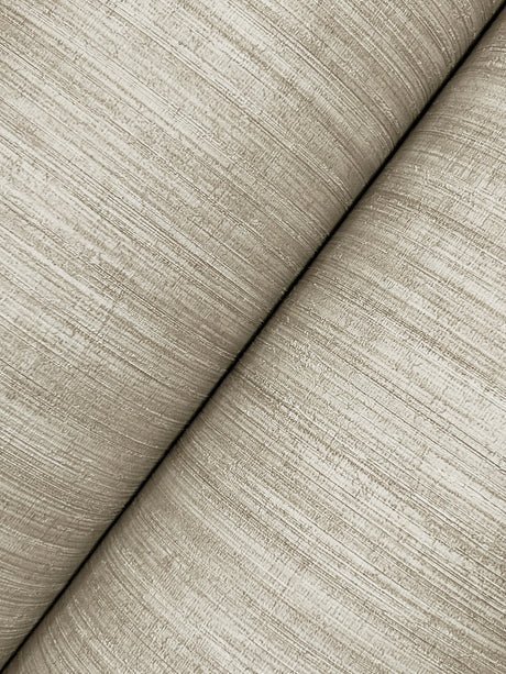 York Wallcoverings UW1101N Silk Essence Khaki Faux Fabric Wa