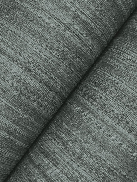 York Wallcoverings UW1103N Silk Essence Turquoise Faux Fabri