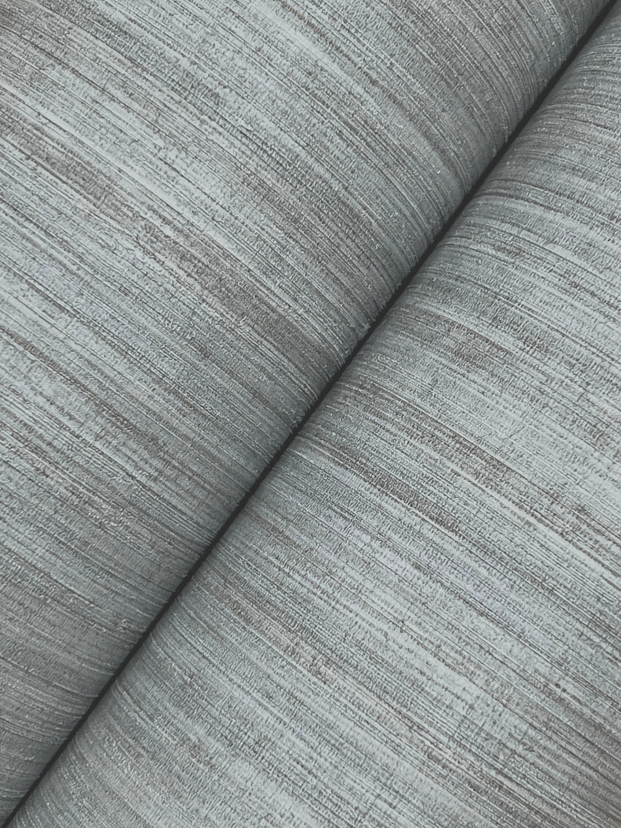 York Wallcoverings UW1106N Silk Essence Slate Faux Fabric Wa
