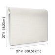 York Wallcoverings UW1110N Open Air White Crosshatch Wallpap