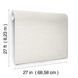 York Wallcoverings UW1110N Open Air White Crosshatch Wallpap