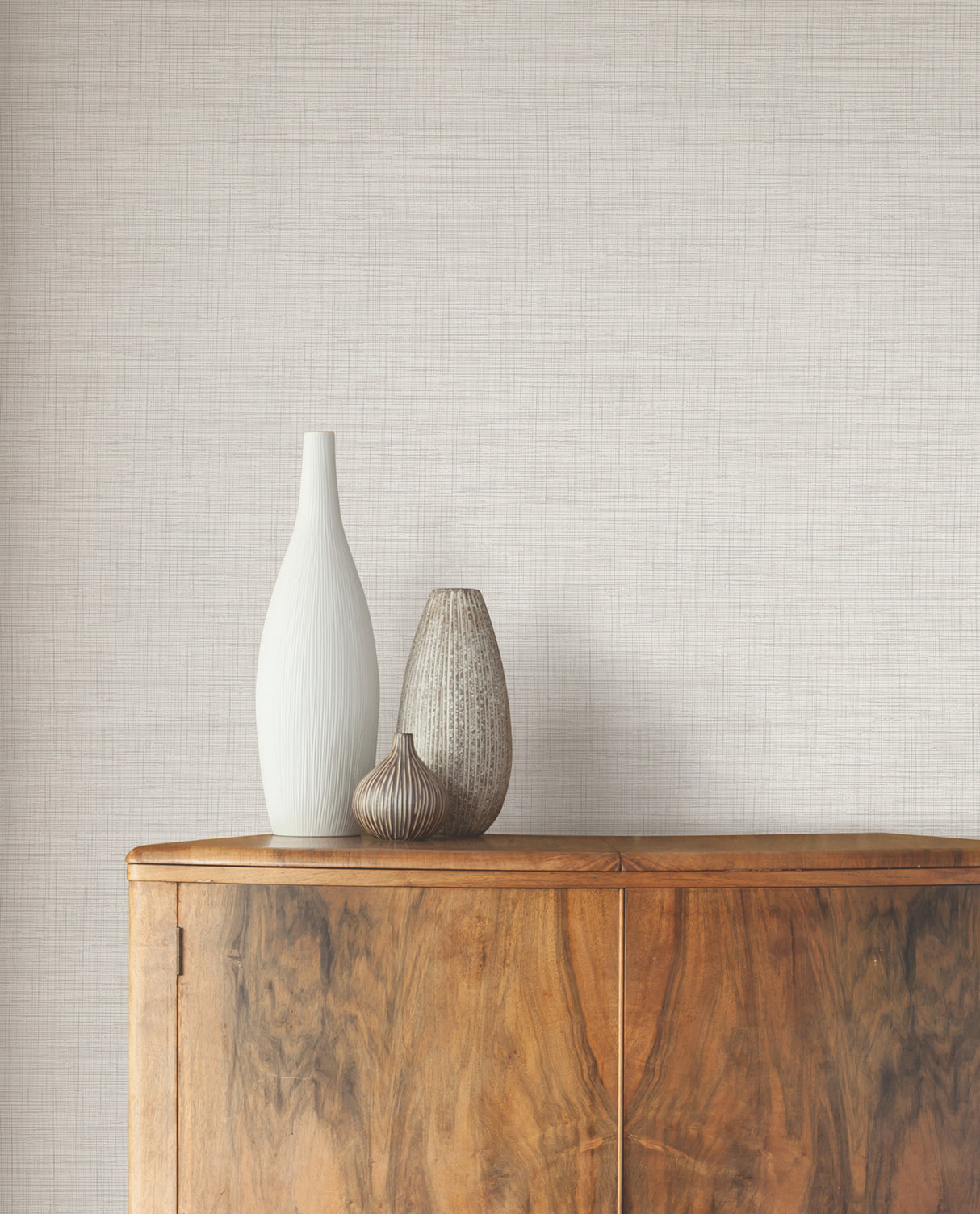 York Wallcoverings UW1111N Open Air Light Grey Crosshatch Wa