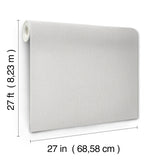 York Wallcoverings UW1118N Tisket A Tasket Light Grey Basket