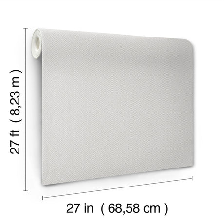 York Wallcoverings UW1118N Tisket A Tasket Light Grey Basket
