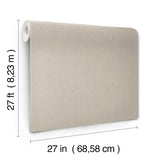 York Wallcoverings UW1119N Tisket A Tasket Grey Basketweave 