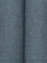 York Wallcoverings UW1127N Heathered Linen Indigo Faux Fabri