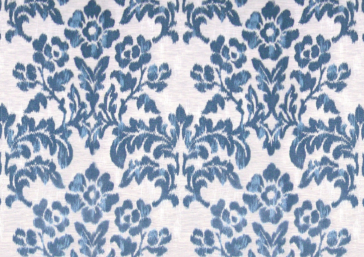 Scalamandre V1 0002IBIZ TAHOE BLUE VARALA Fabric - Eade's Wallpaper