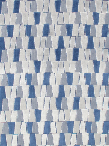 Scalamandre V4 00024486 SAPPHIRE FACETS Fabric - Eade's Wallpaper