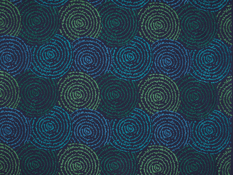 Scalamandre V5 00016140 OCEAN DEEP CORIOLIS Fabric - Eade's Wallpaper