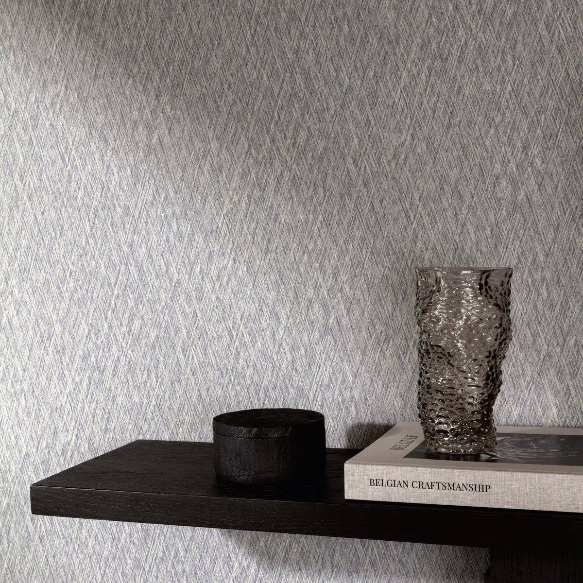 Galerie Very Faux Unis Geometric Grey Wallpaper VE1006