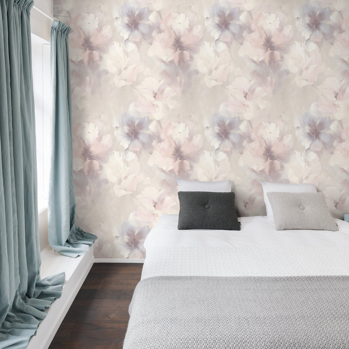 Galerie Very Classical Floral All-over Pink Wallpaper VE3001