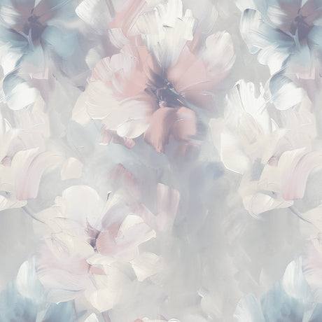 Galerie Very Classical Floral All-over Grey Wallpaper VE3002