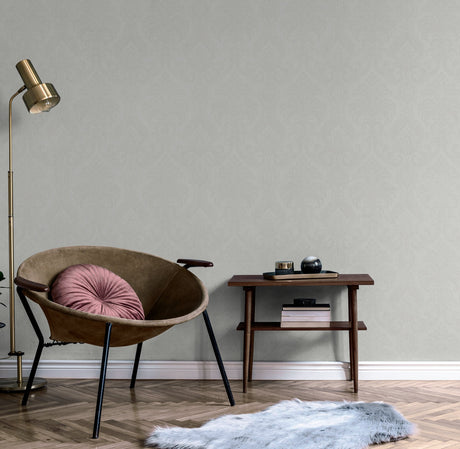 Galerie Very Medallion All-over Print Grey Wallpaper VE3201