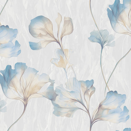 Galerie Very Classical Floral All-over Blue Wallpaper VE3307
