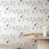 Galerie Very Classical Floral All-over Blue Wallpaper VE3307