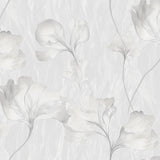Galerie Very Classical Floral All-over Grey Wallpaper VE3317