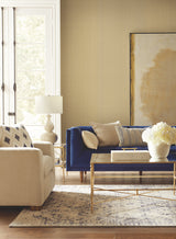 York VG4425 Woven Crosshatch White Wallpaper