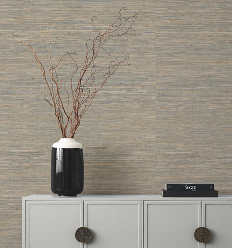 York VG4436GV Knotted Grass Beige Wallpaper