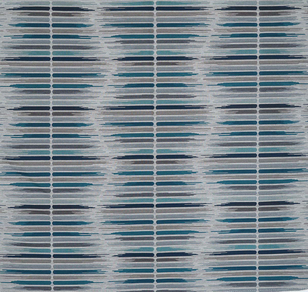 Scalamandre VK 99995911 SILVER PEACOCK JULIE IKAT Fabric - Eade's Wallpaper