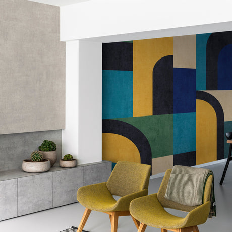 Galerie Orom II Patinated Plain Beige Wallpaper VOA-010-02-8