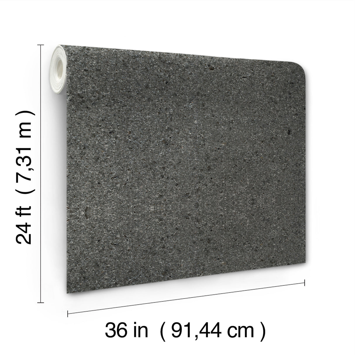 Ronald Redding VR1500 Brilliant Mica Black Glittering Wallpaper