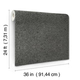 Ronald Redding VR1500 Brilliant Mica Black Glittering Wallpaper