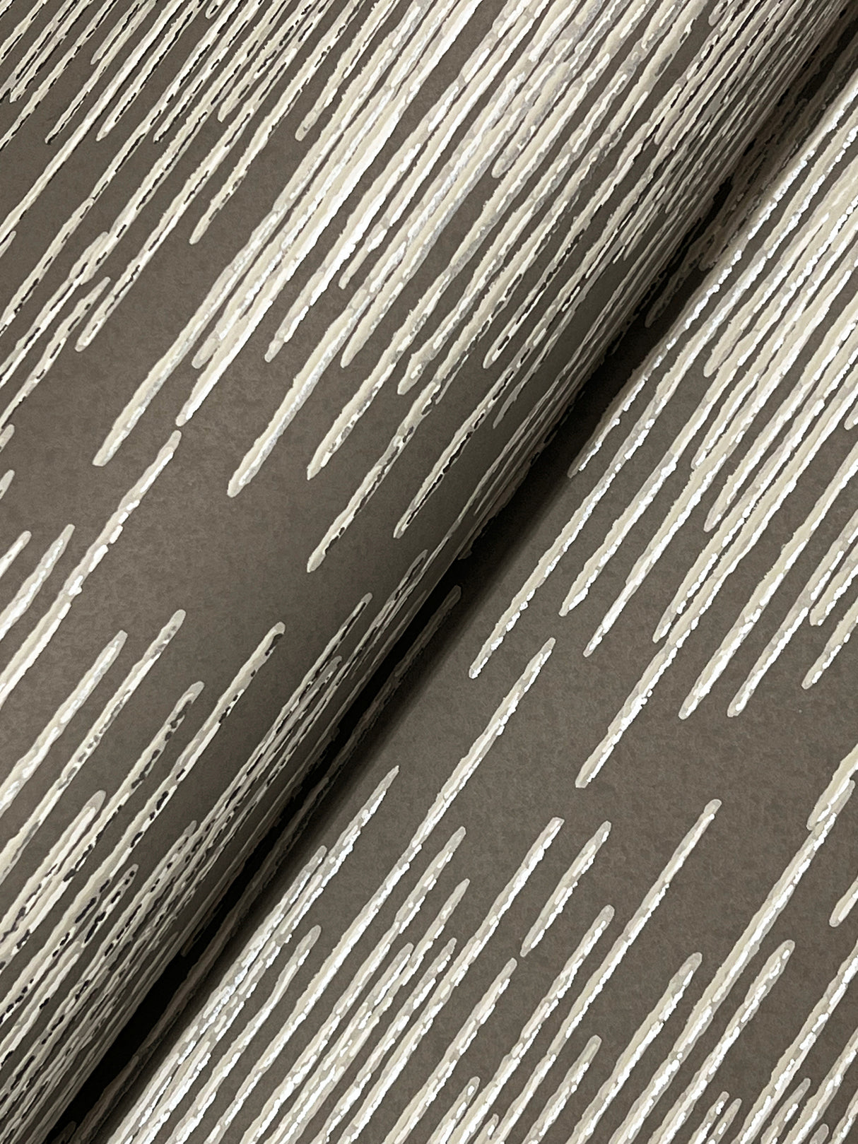 Ronald Redding VR1505 Operetta Stone Metallic Columns Wallpaper